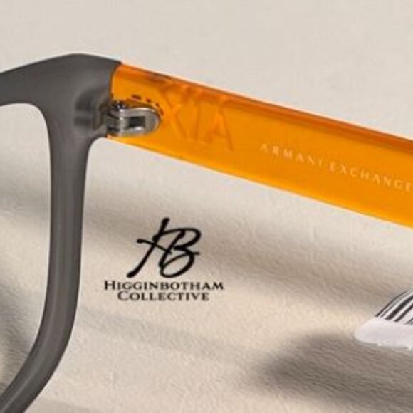 Authentic Armani Exchange Glasses AX3075 3075 8328 Orange Frames 55MM 55-18-145 - Picture 8 of 15